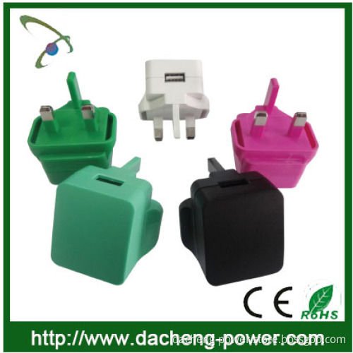 EU US AU UK plug option mobile phone travel charger universal travel charger